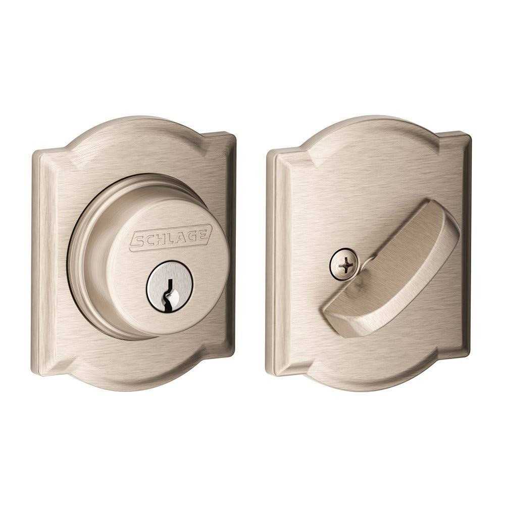 Schlage Camelot Single Cylinder Deadbolt - Inhomebuy