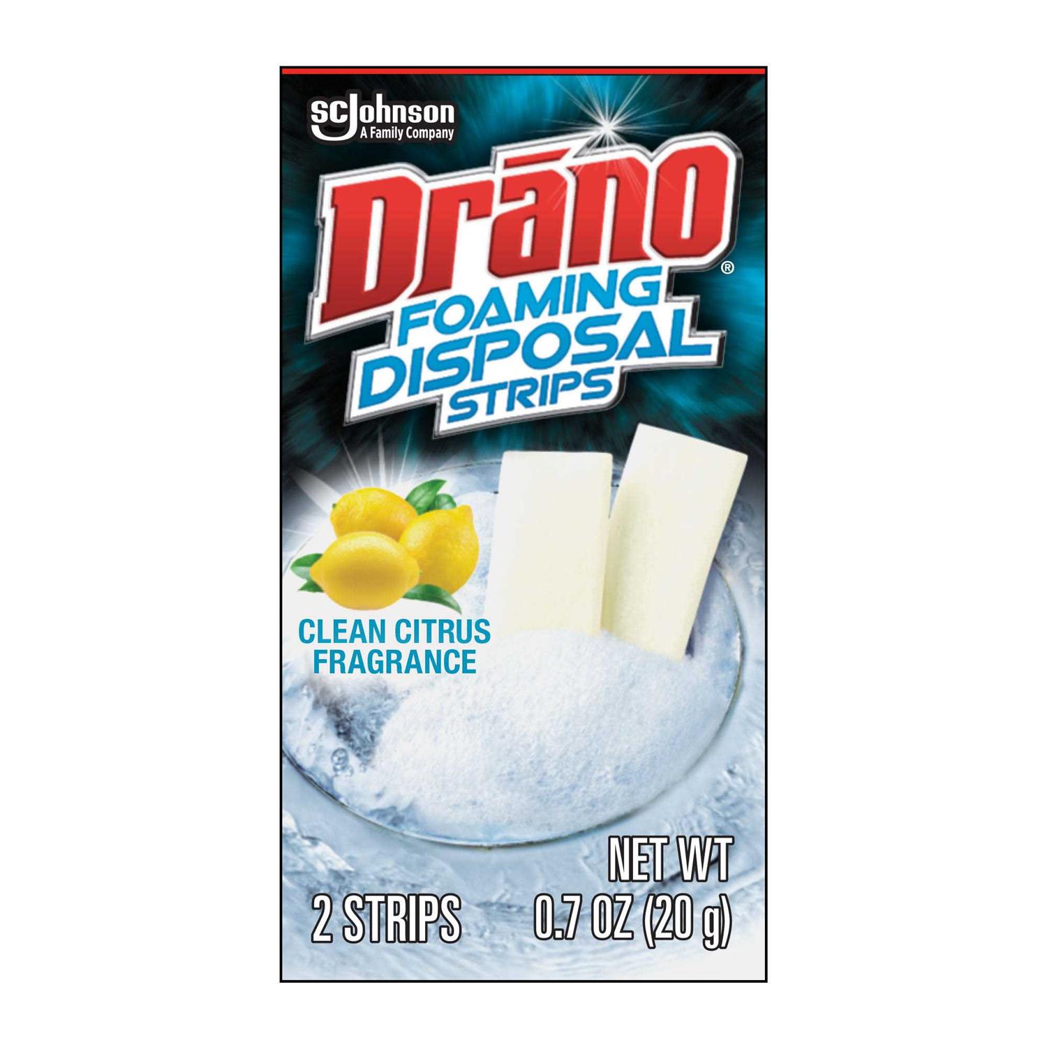 Drano Foaming Disposal Strips - Inhomebuy