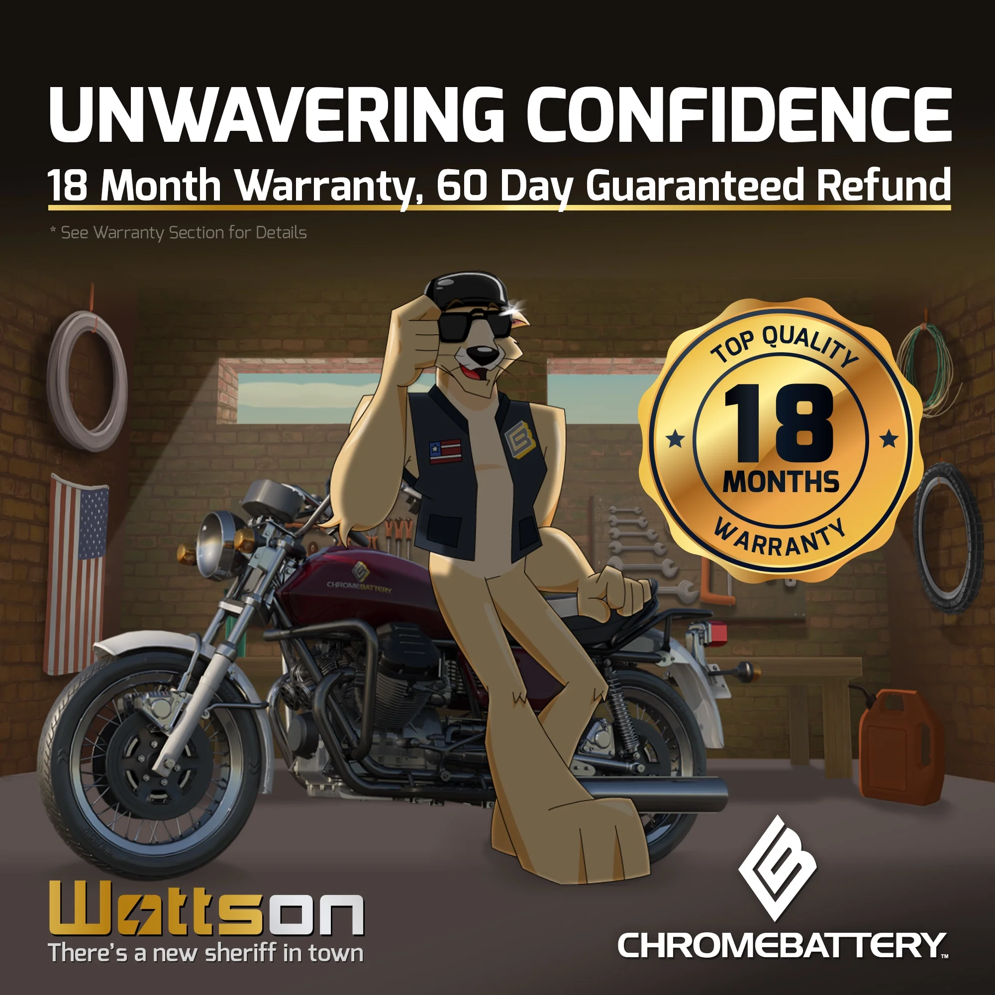 Zipp Battery Ytx20hl-bs (20hl-bs 12 Volts,18 Ah, 310 Cca) Motorcycle Battery for Harley-davidson 1450cc Fxd Series Dyna 2002 - Inhomebuy