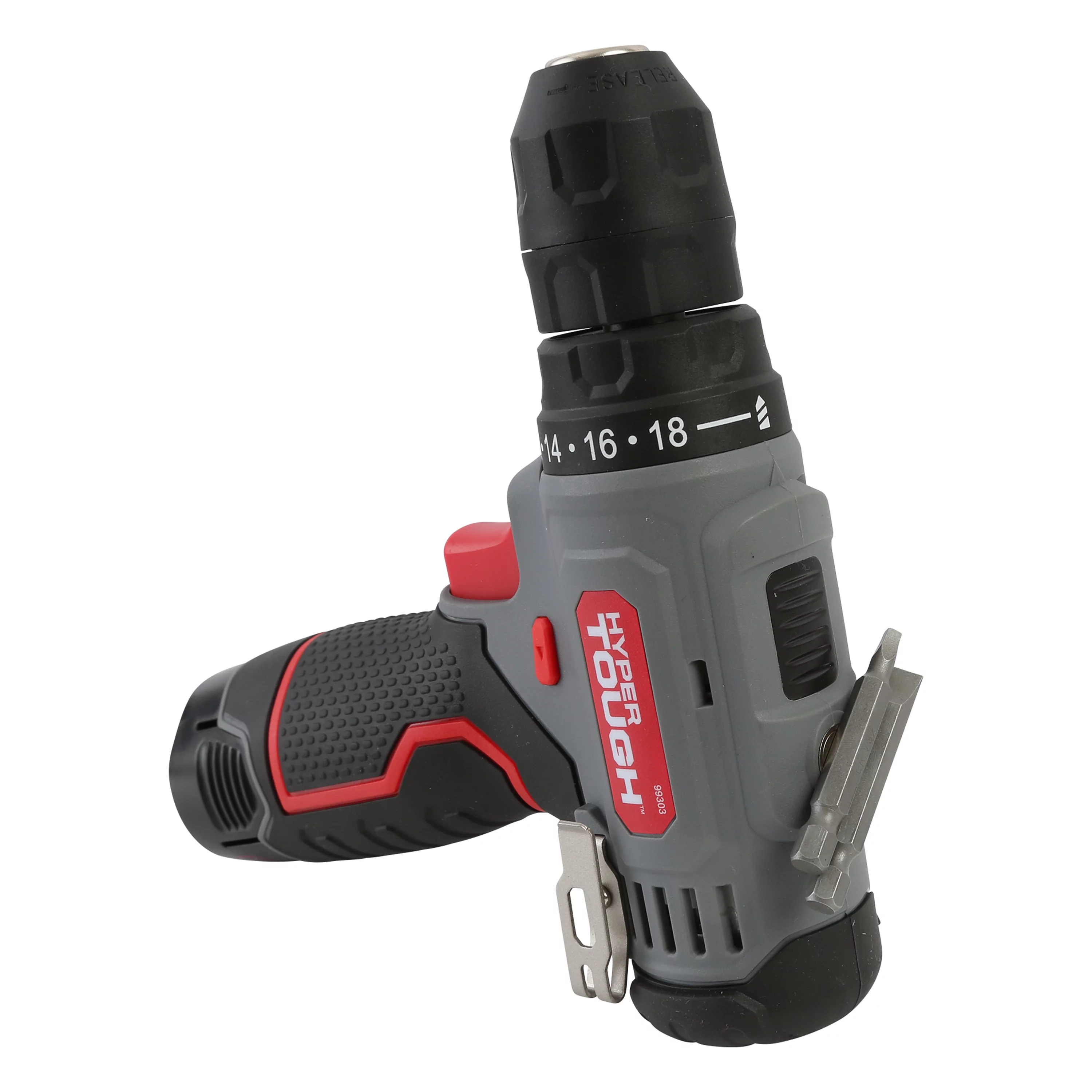 Hyper Tough 12V Max Lithium-Ion Cordless 3/8-inch Drill Driver with 1.5Ah Battery, Model 99303 - Inhomebuy