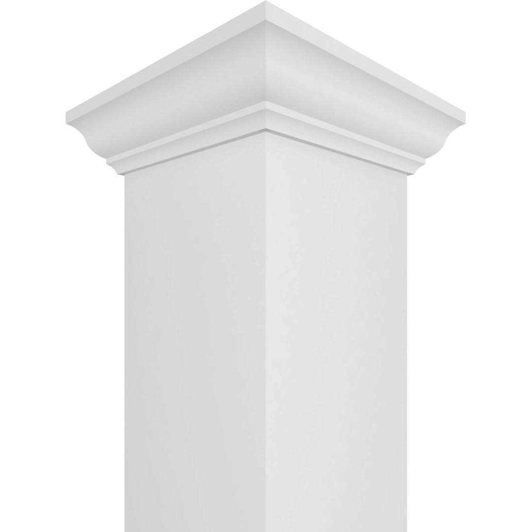 Ekena Millwork GVPVE12X1801FUN Vertical Gable Vent Functional PVC Gable Vent w/ 1 x 4 Flat Trim Frame - Inhomebuy