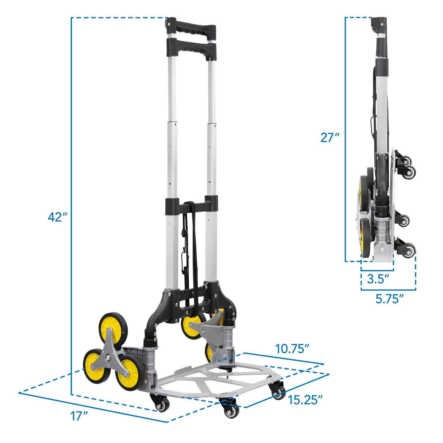 Mount-It! Stair Climber Hand Truck and Dolly - Inhomebuy