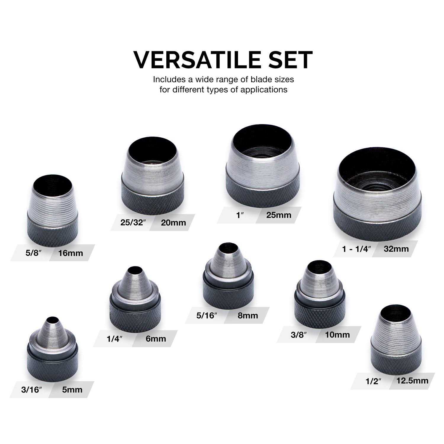 Neiko 02471A Impact Socket Set, 3/8” Drive, 67 Piece, Metric and Standard Master Socket Set with Shallow & Deep Sockets - Inhomebuy