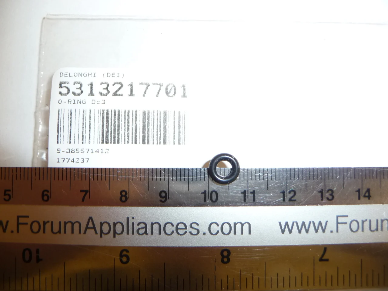 O-Ring (black) for Espresso Makers (BAR Series, BCO Series, EC Series, EAM Series, ESAM Series, ECAM Series) |P-5313217701| - Inhomebuy