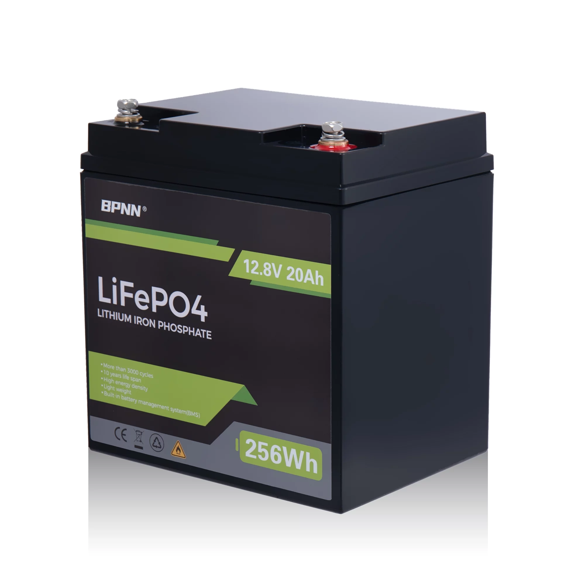 12V LiFePo4 Battery 50Ah Battery 4000+ Cycles 12V Lithium Battery for RV Camping Golf Cart - Inhomebuy