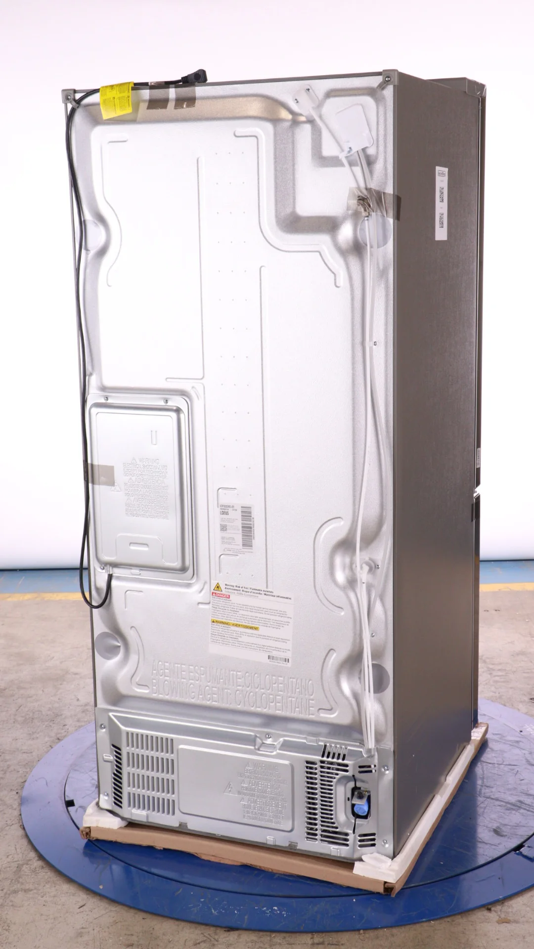 LG 30 in. 22 cu. ft. Stainless Steel French Door Refrigerator - LCFS22EXS - Inhomebuy