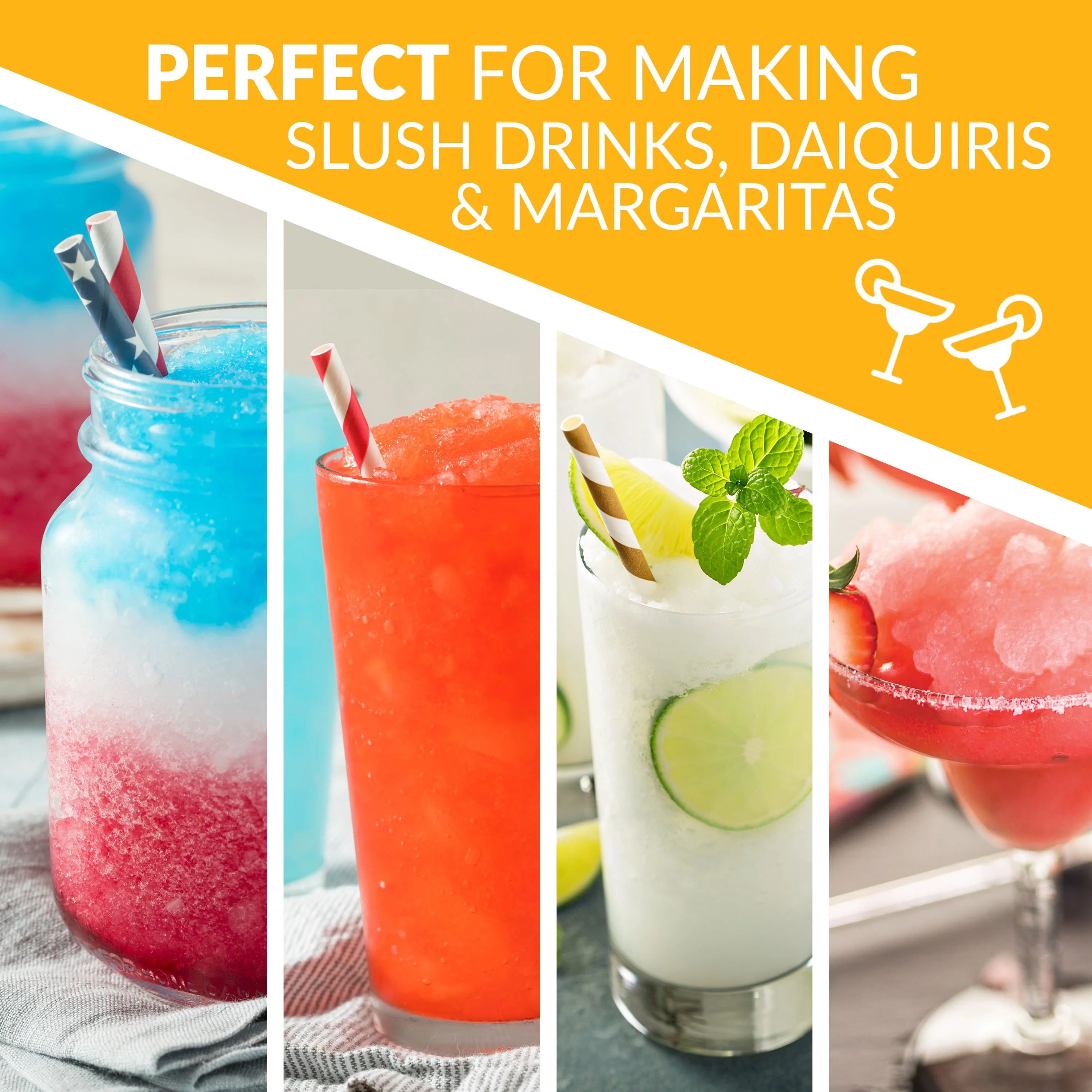 Taco Tuesday 64-Oz. Margarita & Slush Maker With Easy-Flow Spout - Inhomebuy