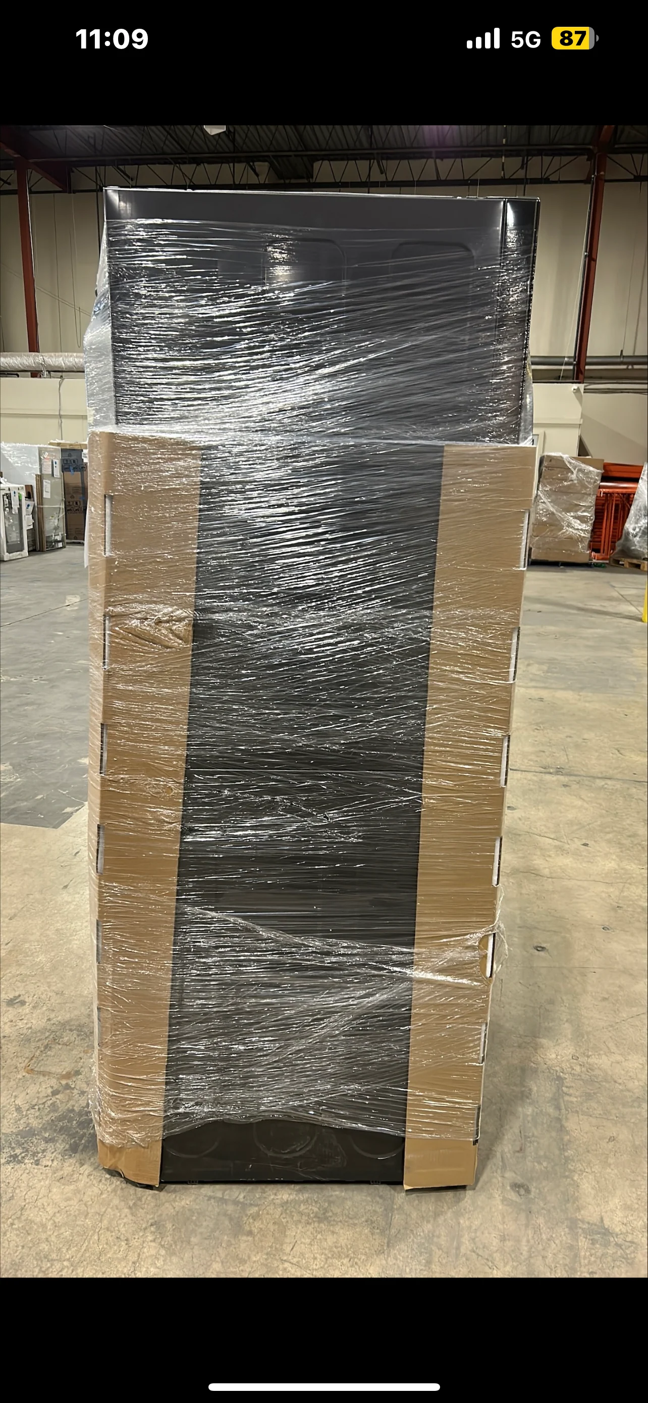 LG BLACK STEEL SINGLE UNIT FRONT LOAD WASHTOWER WITH CENTRE CONTROL 5.2 CU. FT. STEAM WASHER AND 7.4 - Inhomebuy