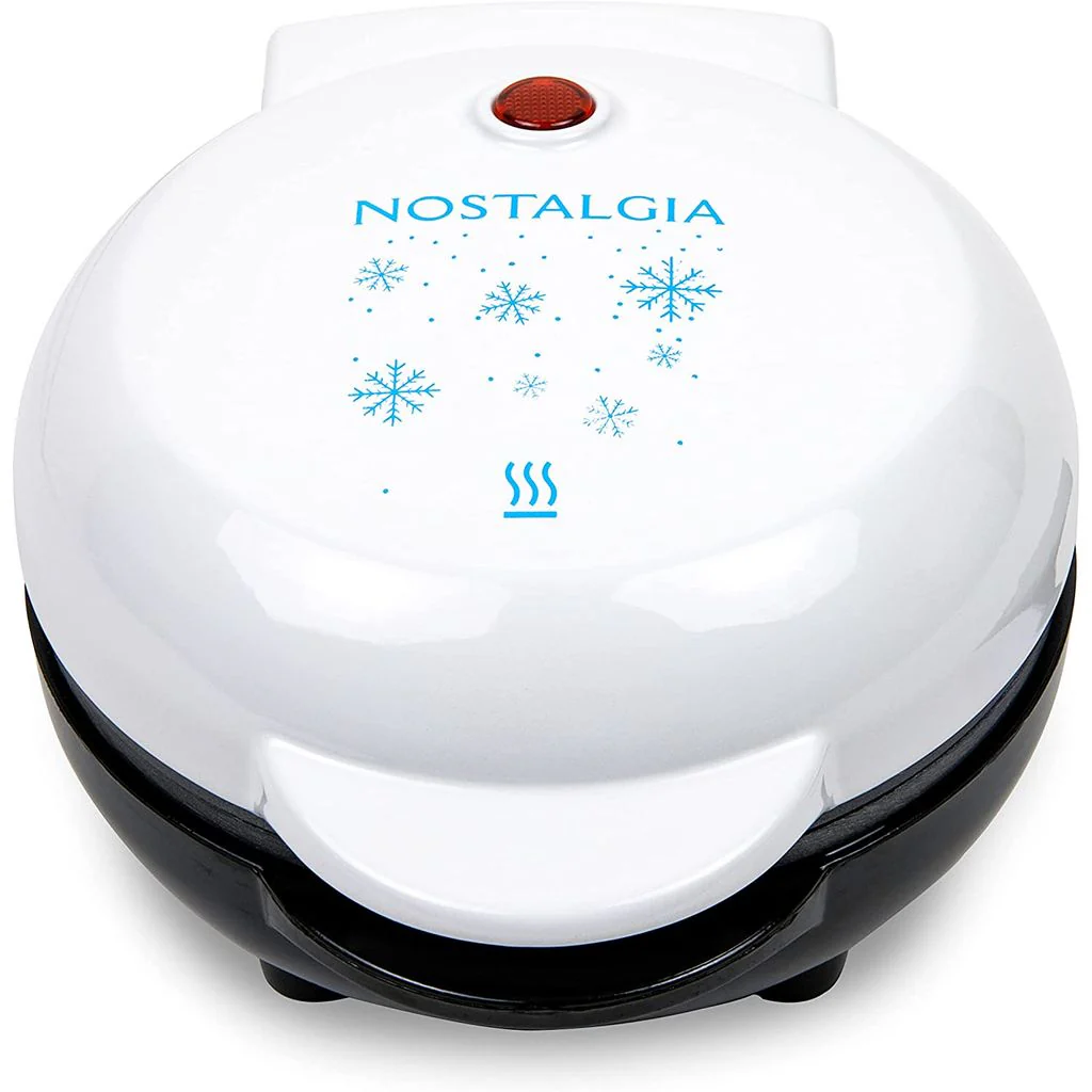 MyMini Personal Electric Snowflake Waffle Maker - Inhomebuy