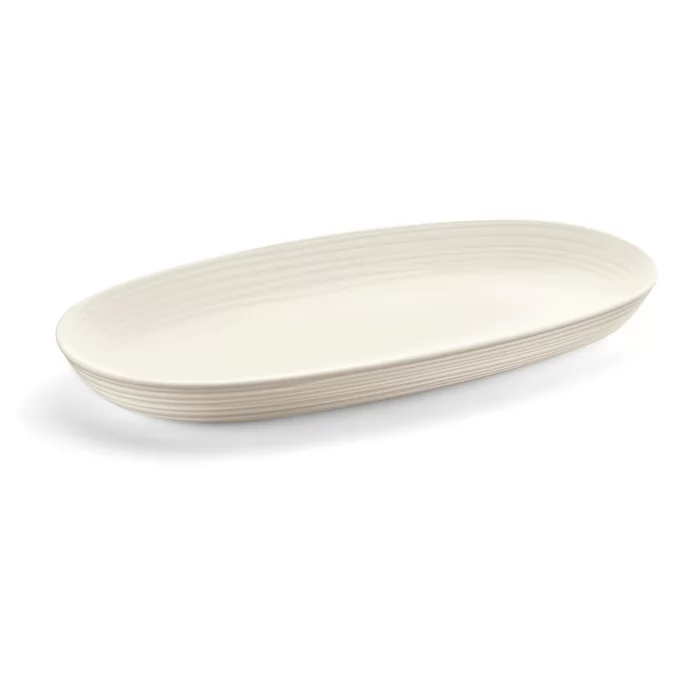 Serving Tray 'Tierra' White Milk - Inhomebuy