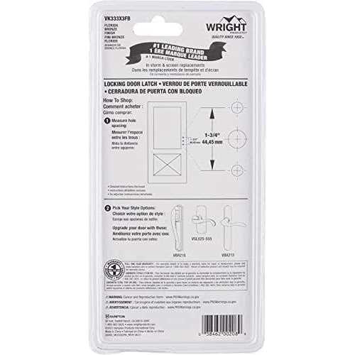 Wright Products Standard Duty Pneumatic Screen and Storm Door Closer - Inhomebuy