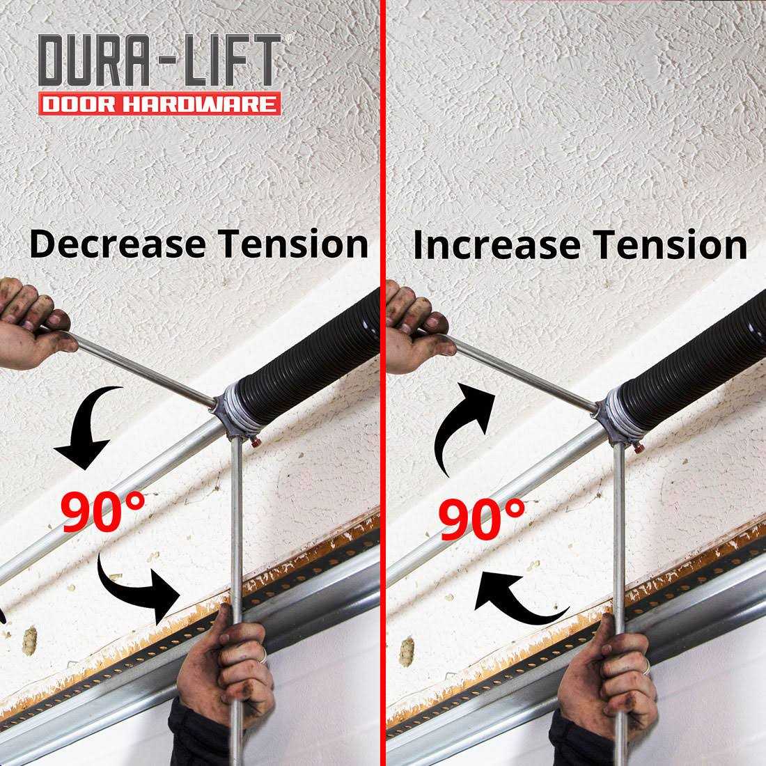 Dura-lift 160 lb. Heavy Duty Extension Garage Door Spring 2-Pack - Inhomebuy