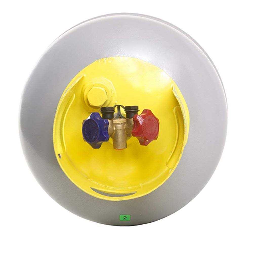 Flame King YSNR301 30lb Refrigerant Recovery Cylinder Tank - Inhomebuy