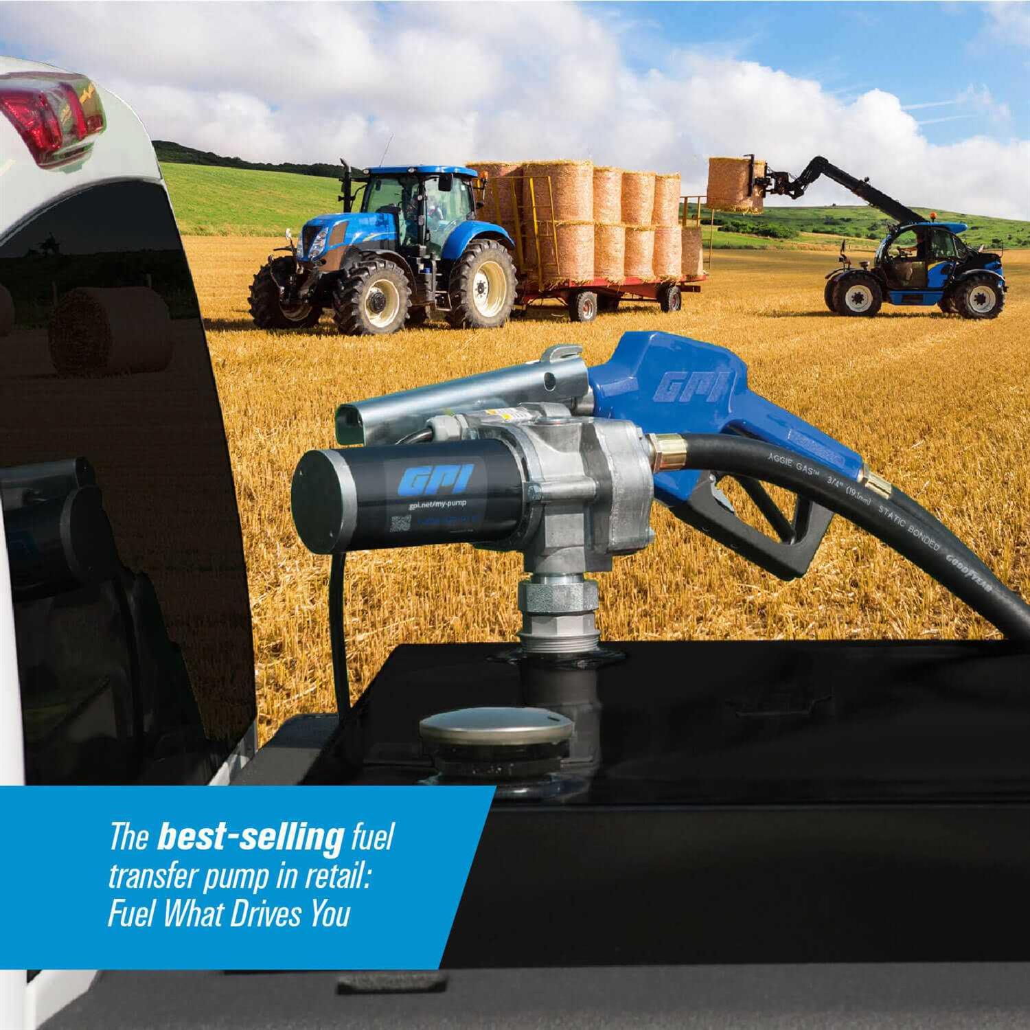 GPI 15 GPM 12V Fuel Transfer Pump - Inhomebuy