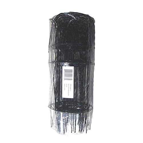 MTB Supply MTB Black PVC Coated Welded Wire Mesh Garden Economy Fence 1 Inch x 1 Inch 16GA - Inhomebuy