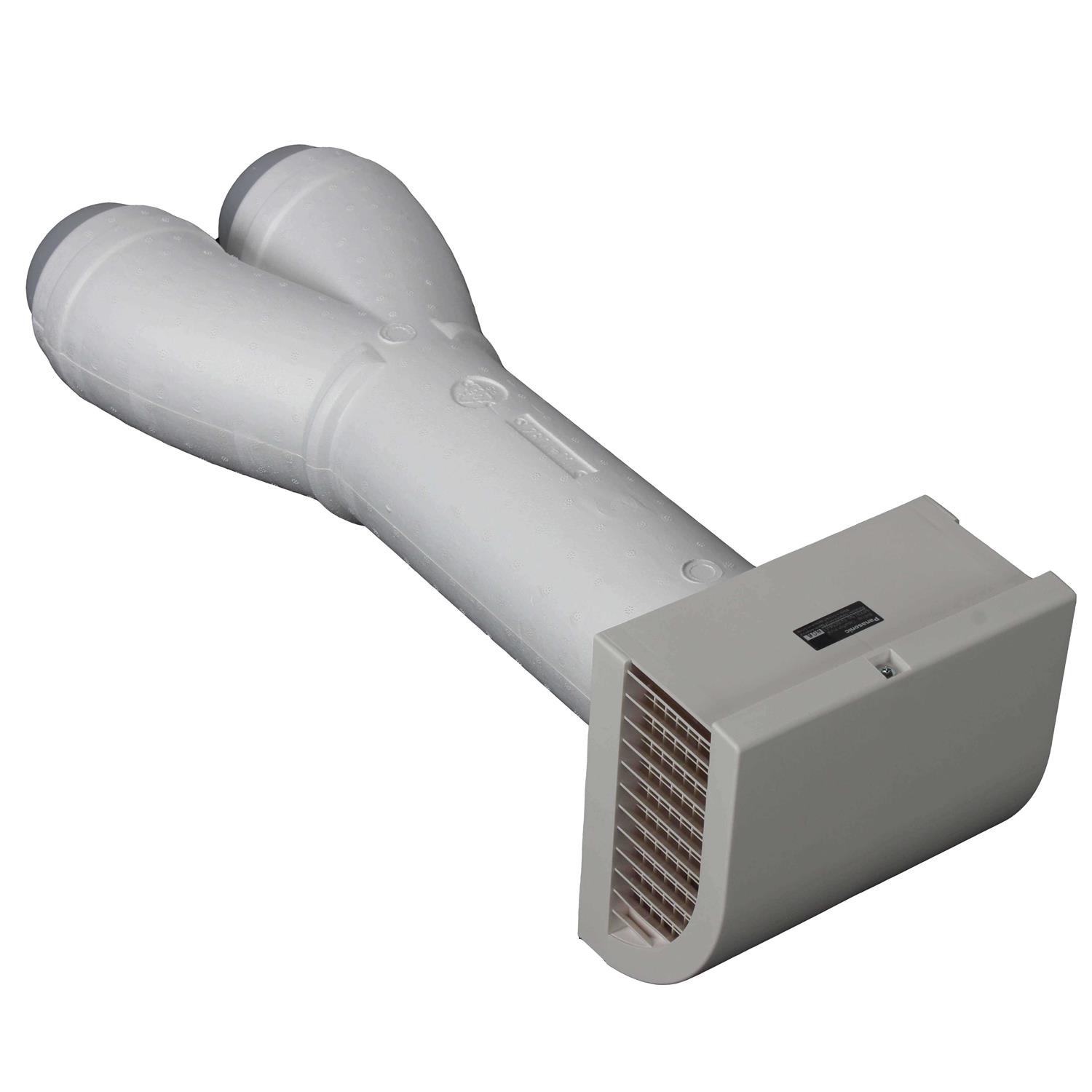 Panasonic FV-VS43R WhisperValue 4 Oval to 3 Round Duct Adapter - Inhomebuy