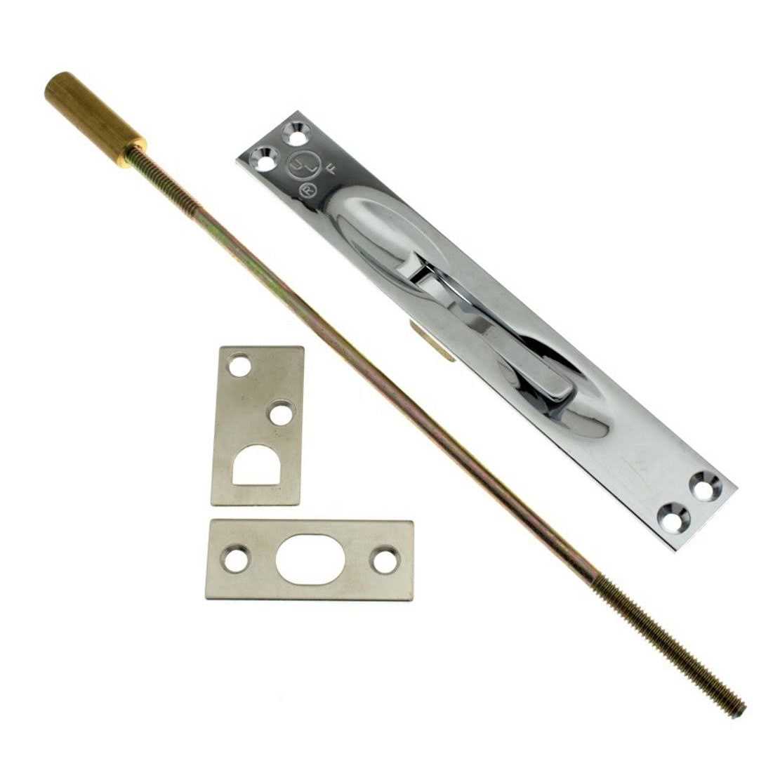 idh by St. Simons Solid Brass Extension Flush Bolt - Inhomebuy