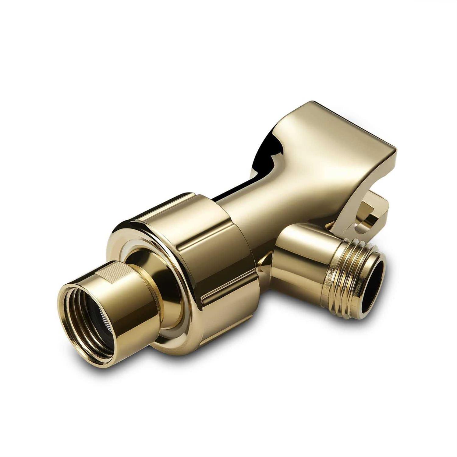 Couradric Handheld Shower Head, 6 Spray Setting High Pressure Shower Head with Brass Swivel Ball Bracket and Extra Long Stainless Steel Hose - Inhomebuy