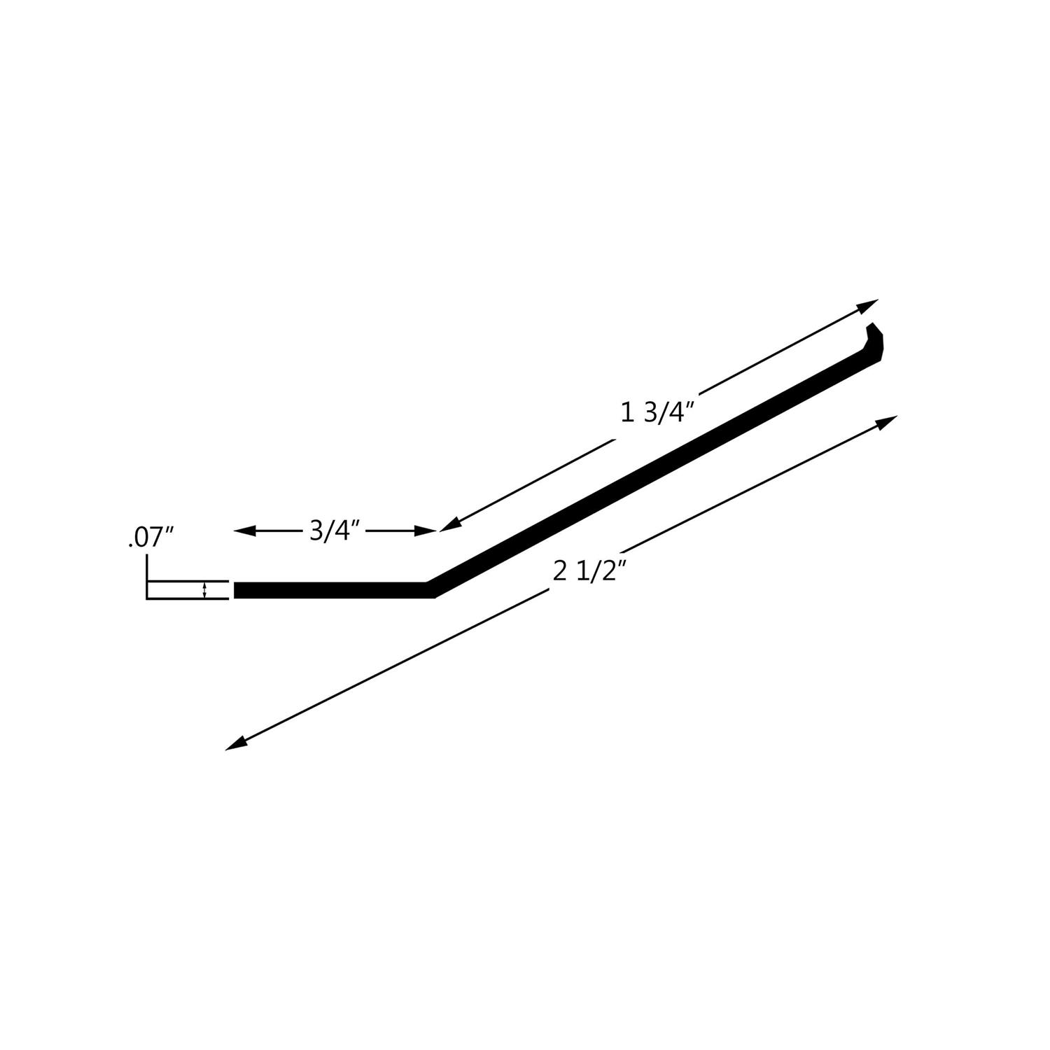 Garage Door Side Lock Inside Deadlock for Most Garage Door Galvanized Steel -2pack - Inhomebuy