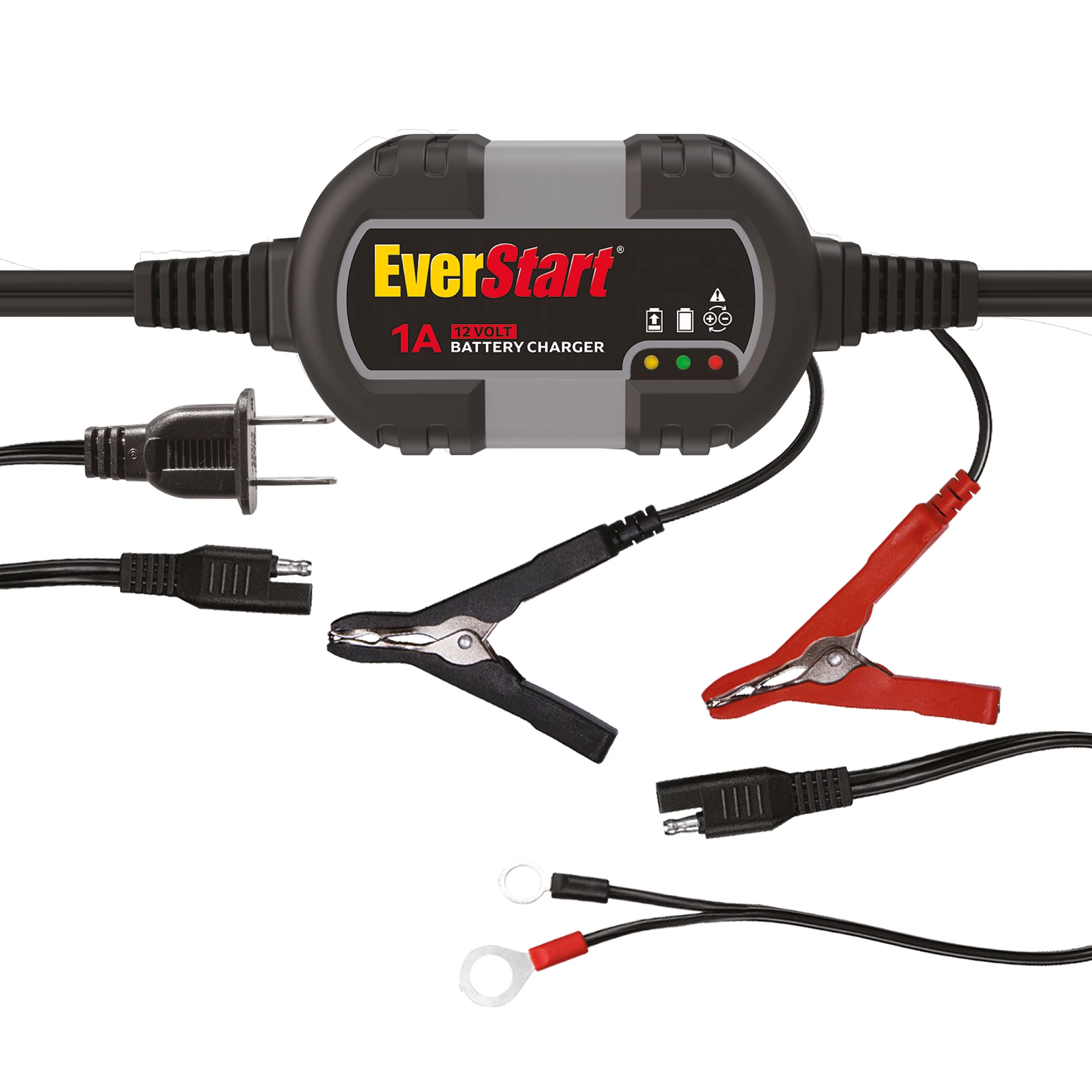 Everstart 12V Automotive/Marine Battery Charger and Maintainer (BM1E) New - Inhomebuy