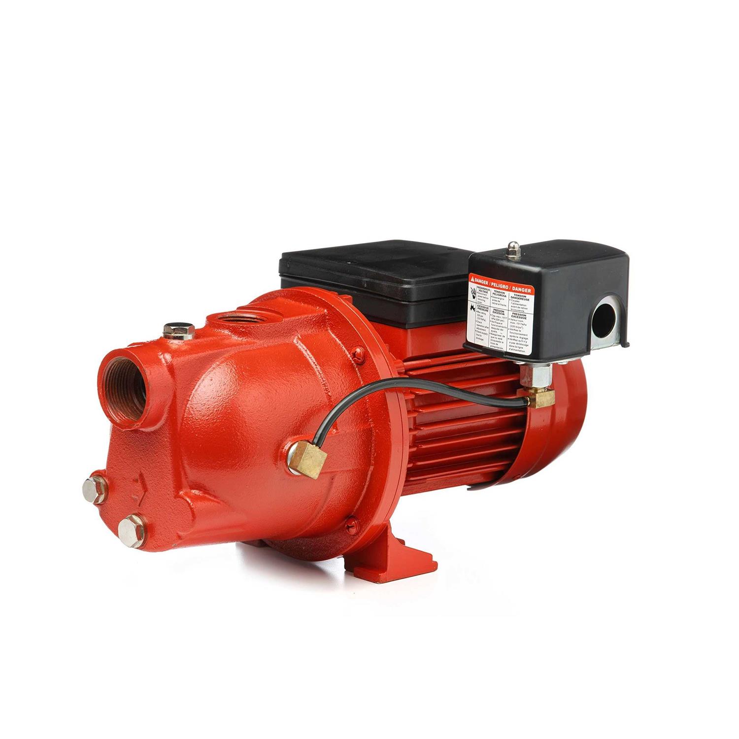 Red Lion 602208 23 GPM 1 HP Cast Iron Shallow Well Jet Pump - Inhomebuy