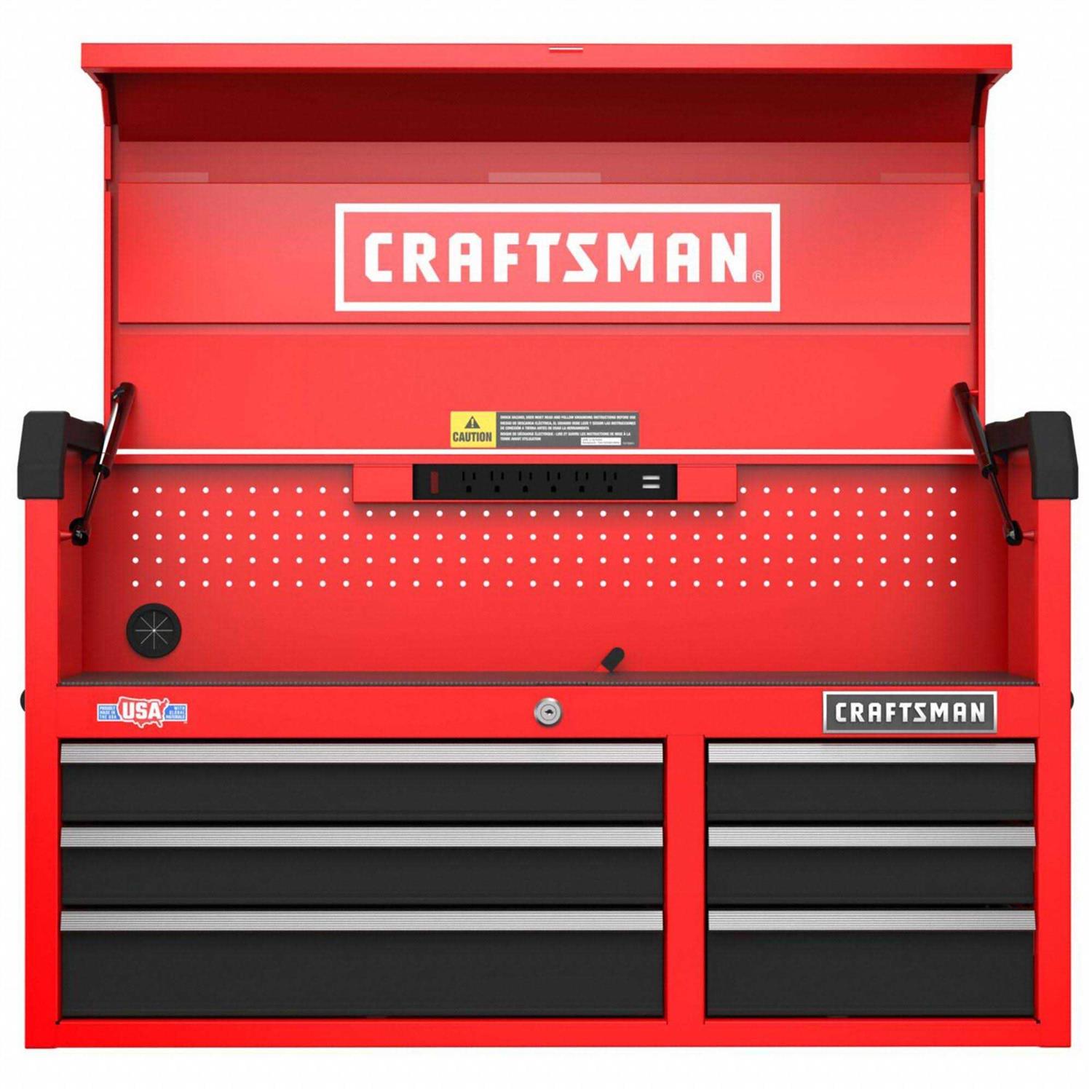 Craftsman S2000 26 in. 4 Drawer Steel Tool Chest 24.7 in. H x 16 in. D - Inhomebuy