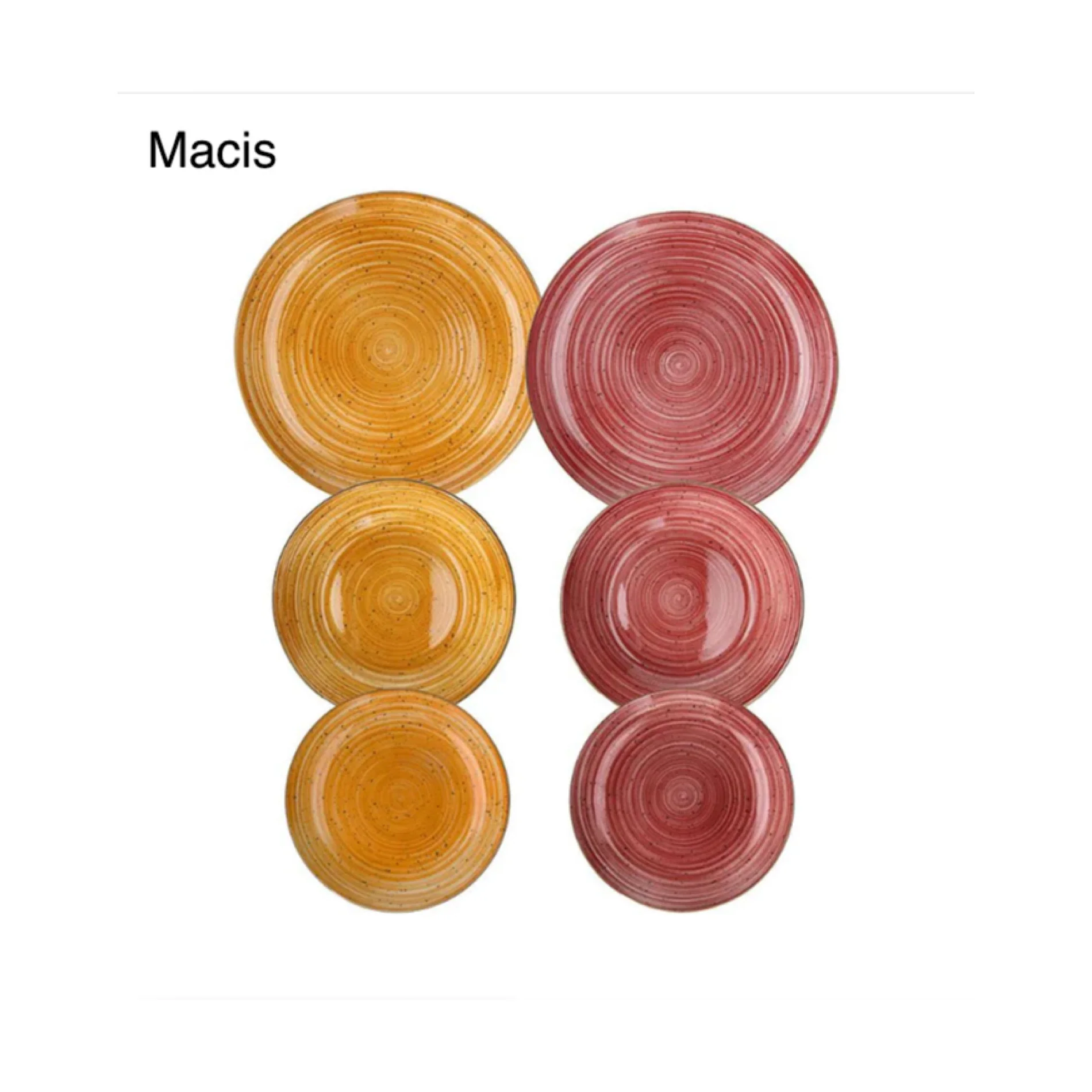Macis Dinner Set 18 pcs - Inhomebuy