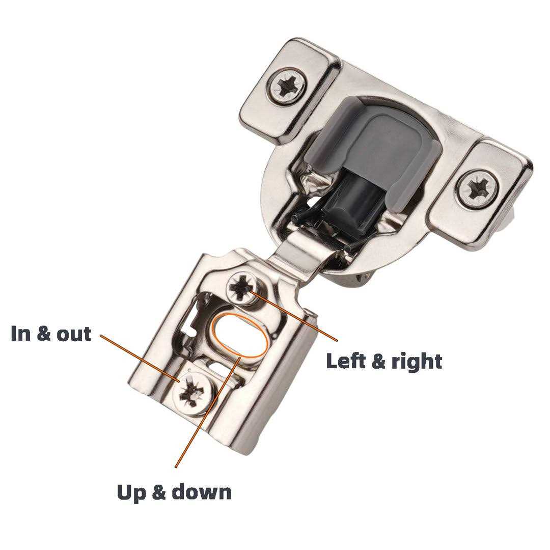 DecoBasics Overlay Soft Close Cabinet Hinges for Kitchen Cabinets -Satin Nickel Self Closing Kitchen - Inhomebuy