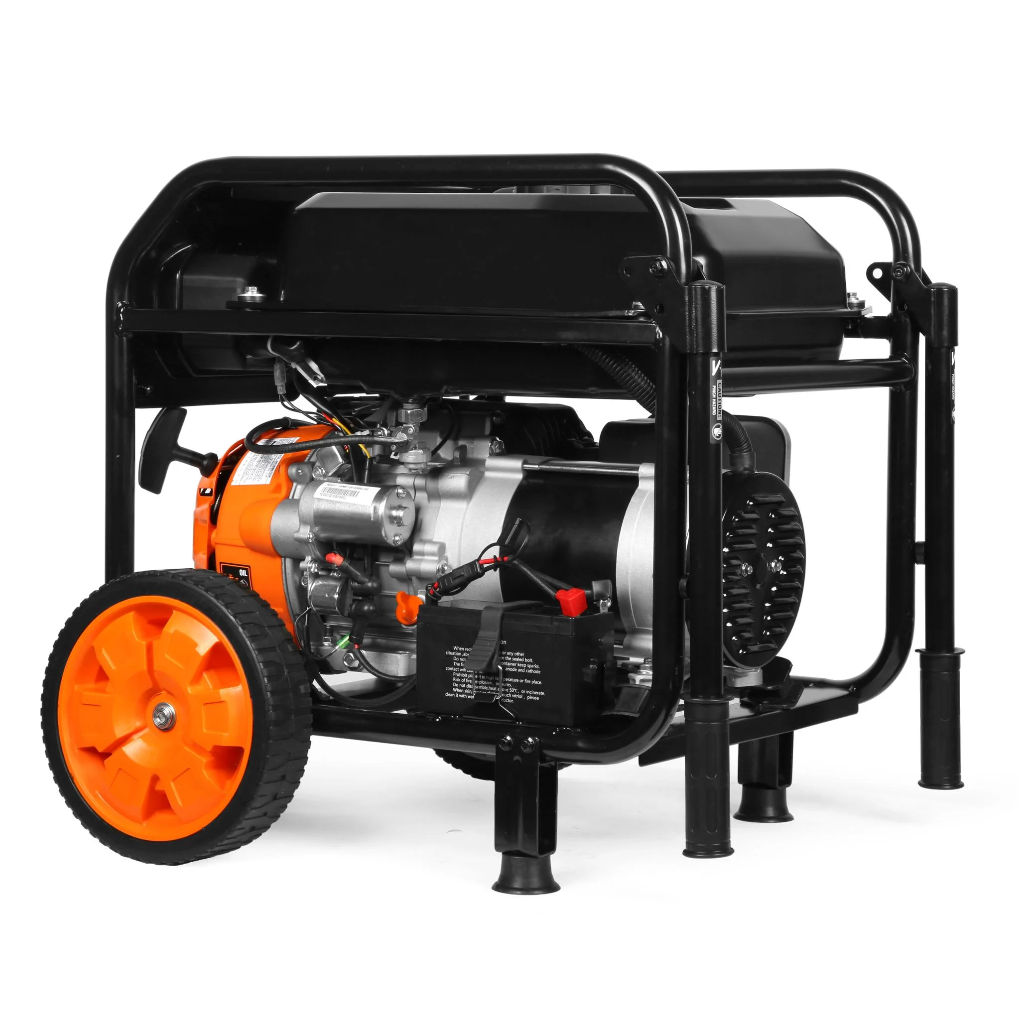 WEN 5600-Watt Portable Generator, Electric Start, 224cc, Transfer-Switch and RV-Ready with CO Shutdown Sensor - Inhomebuy