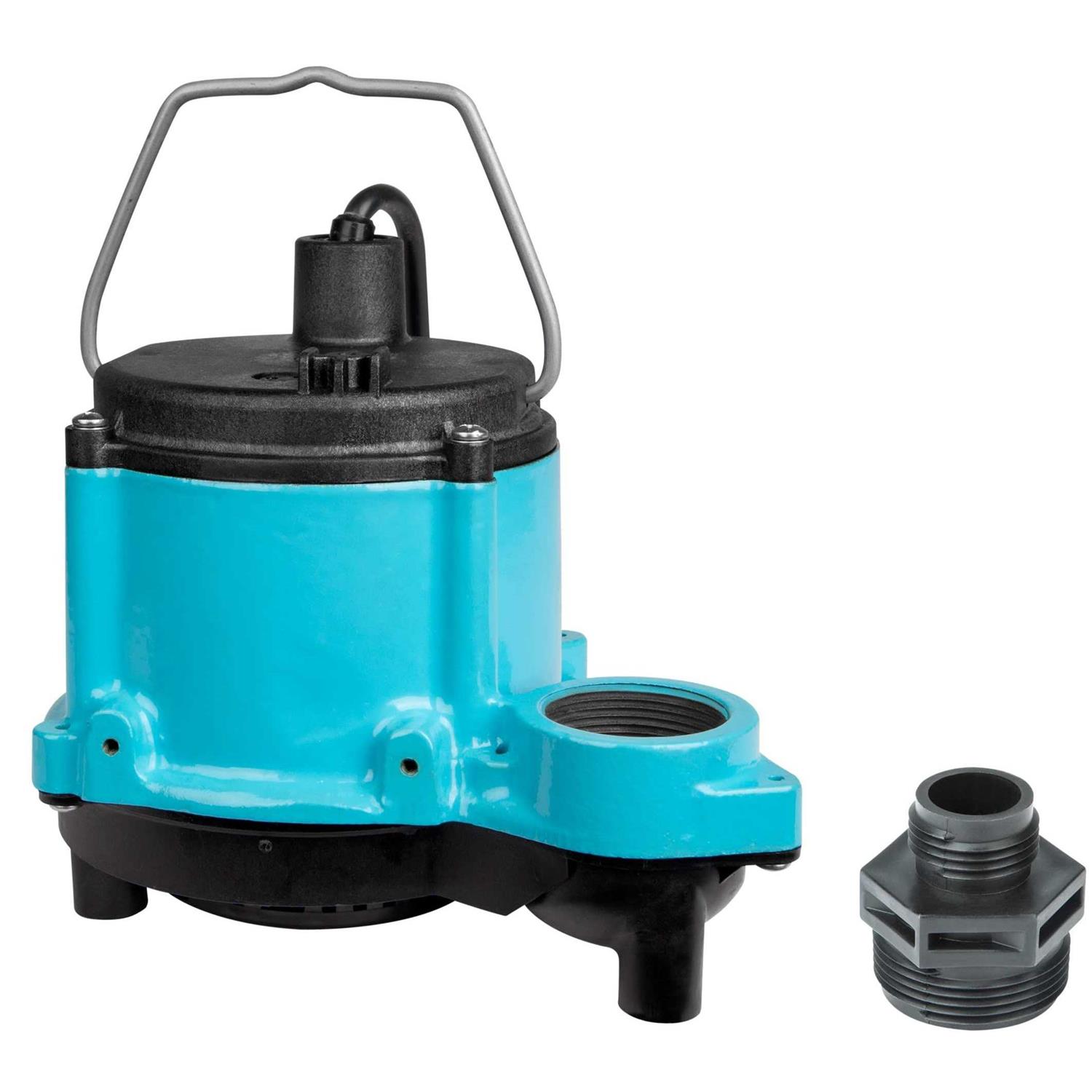 Little Giant 506160 1/3 HP 6-CIA-ML Automatic Submersible Sump Pump - Inhomebuy
