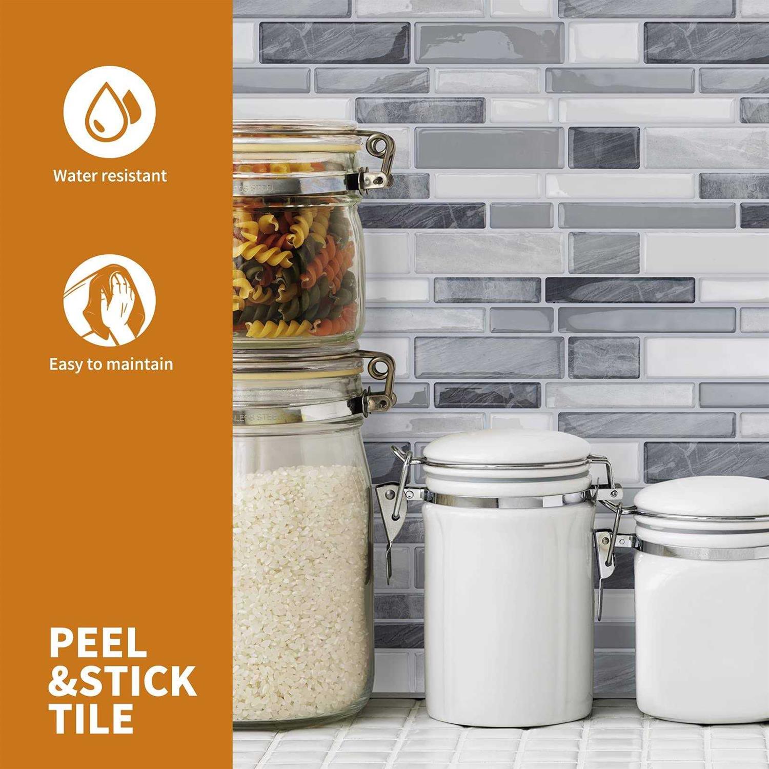 WOWSTAR 10-Sheet Peel and Stick Tiles - Inhomebuy