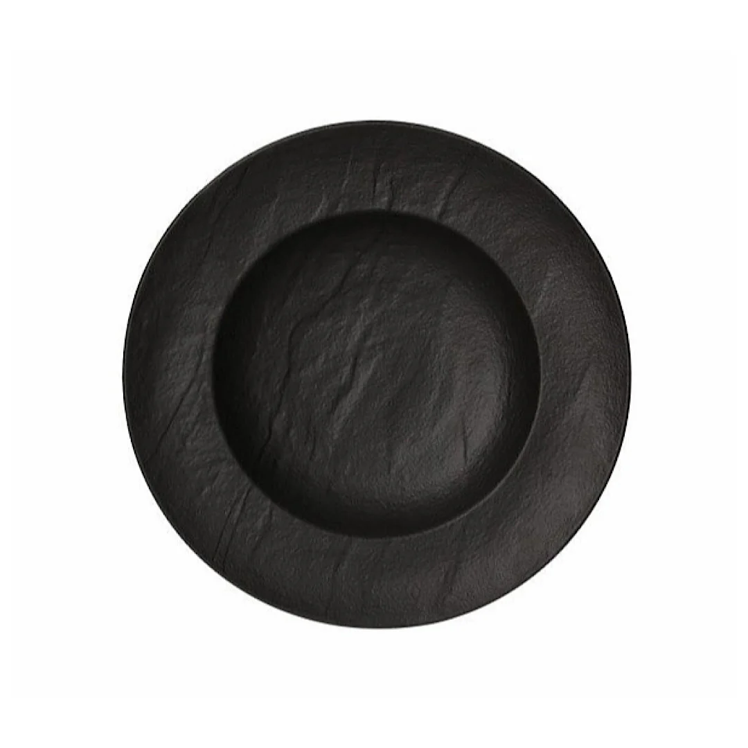 Pasta Bowl 29cm Vulcania Black - Inhomebuy