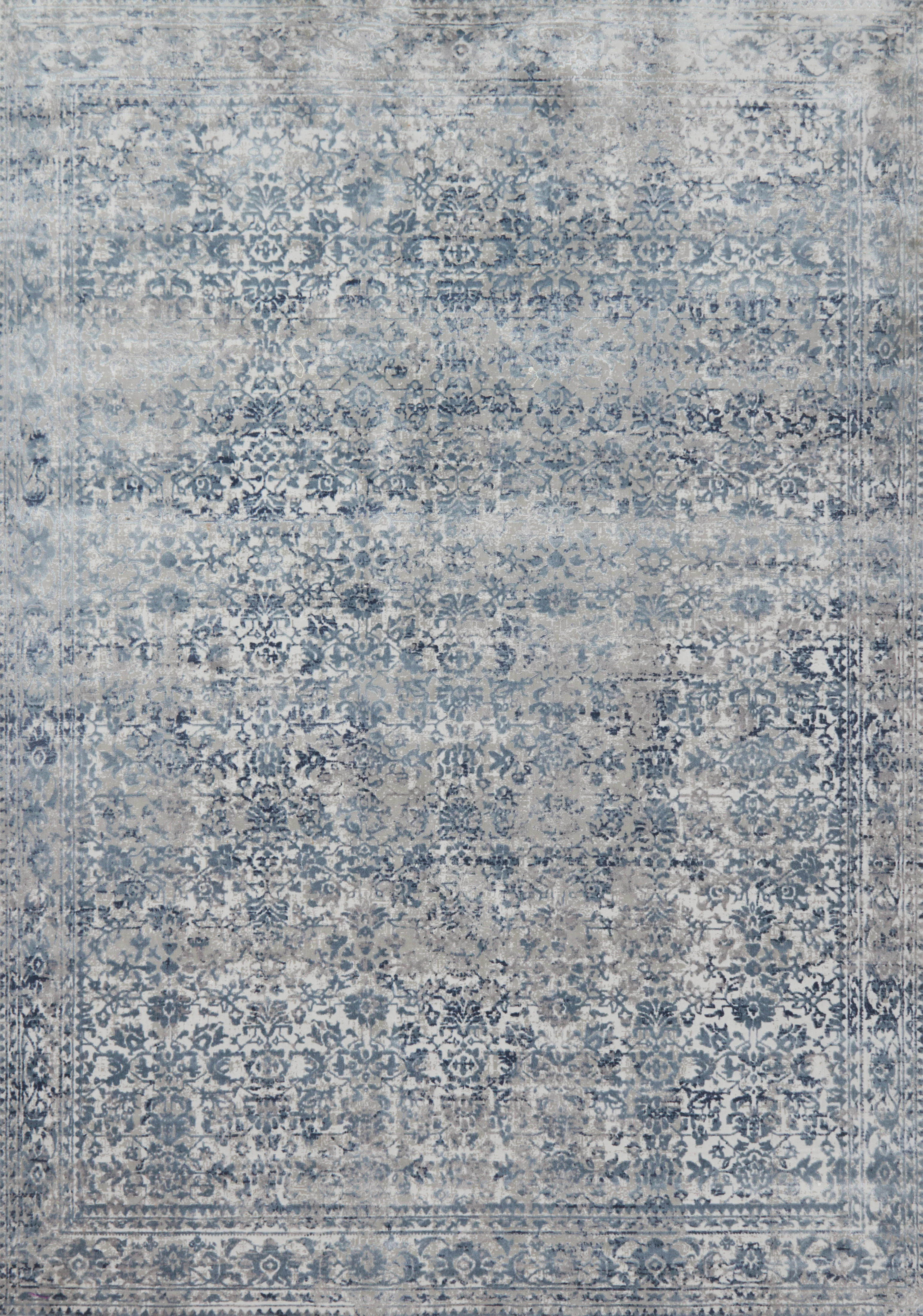 Loloi Rugs Patina Collection Rug in Sky, Stone - 9'6
