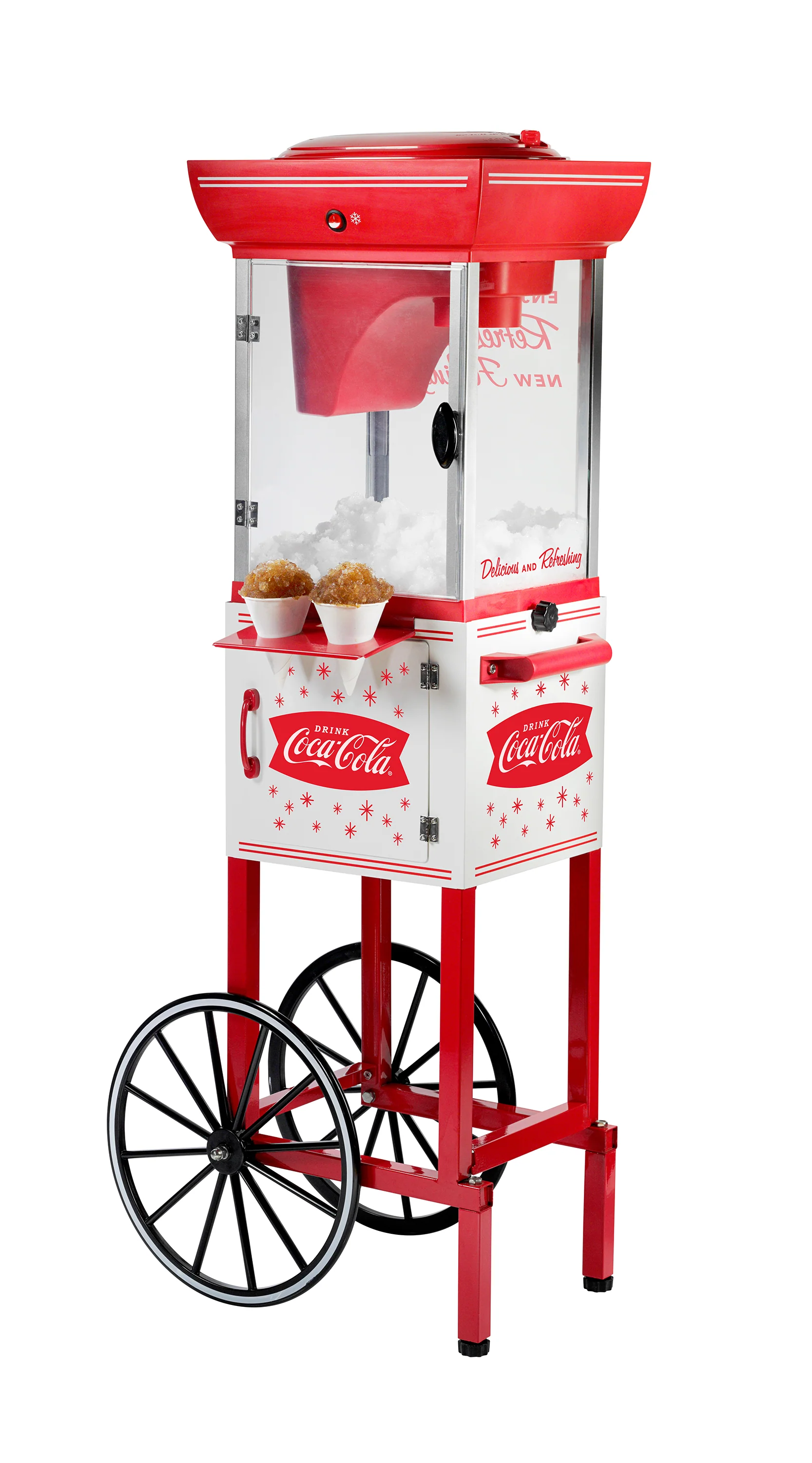 Coca-Cola 48-Inch Snow Cone Cart - Inhomebuy