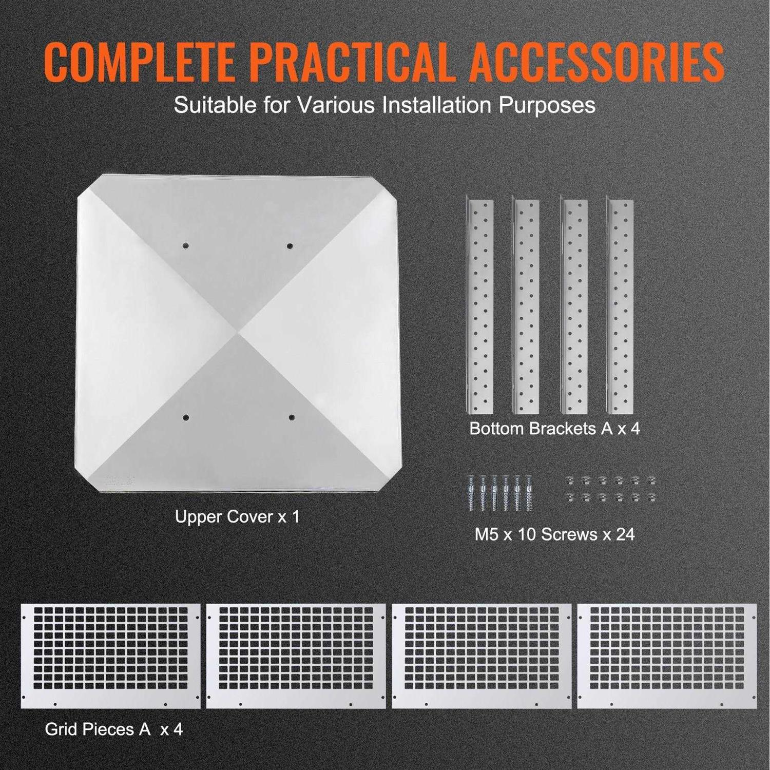 VEVOR Chimney Cap Practical Accessories & Easy Installation - Inhomebuy