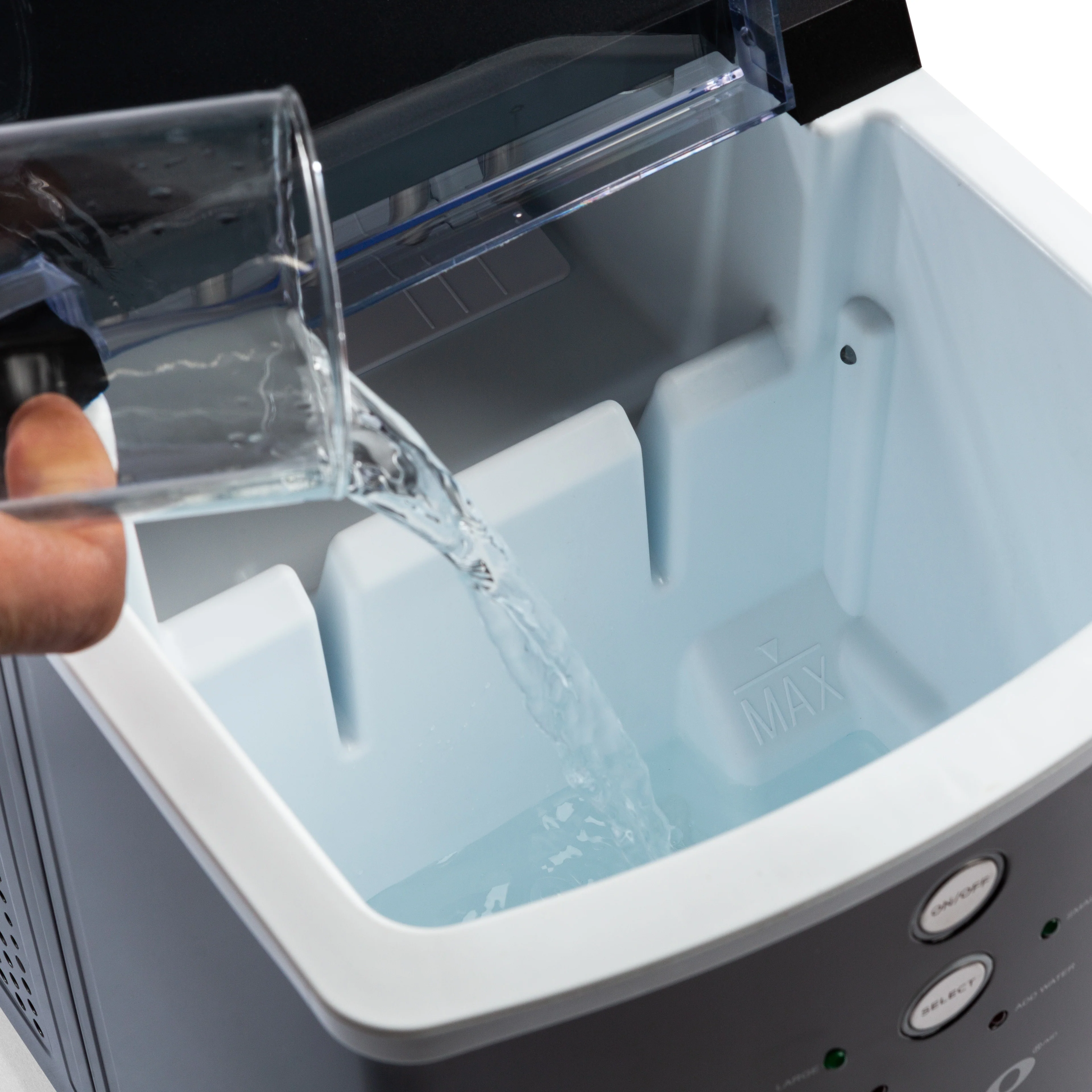 Igloo 33-Pound Automatic Portable Countertop Ice Maker Machine, Black - Inhomebuy