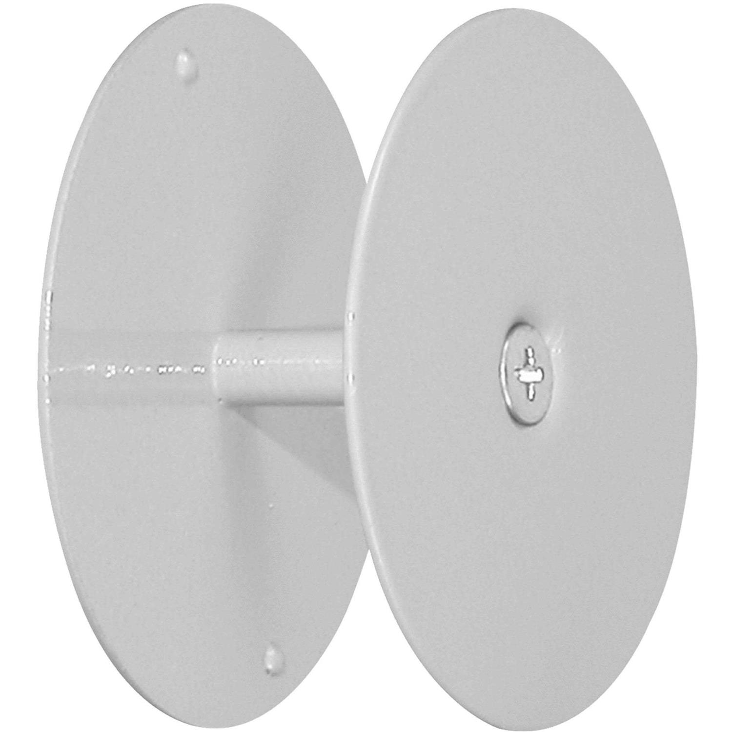 Prime-Line U 9513 12 in. Gray Painted Steel Constructed Latch Shield - Inhomebuy