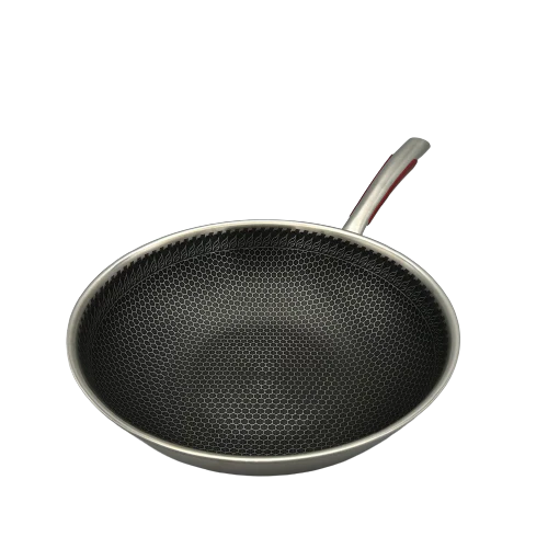 Healthy Bear BC-HW30N Targu Hybrid Wok: 30cm with glass lid - Inhomebuy