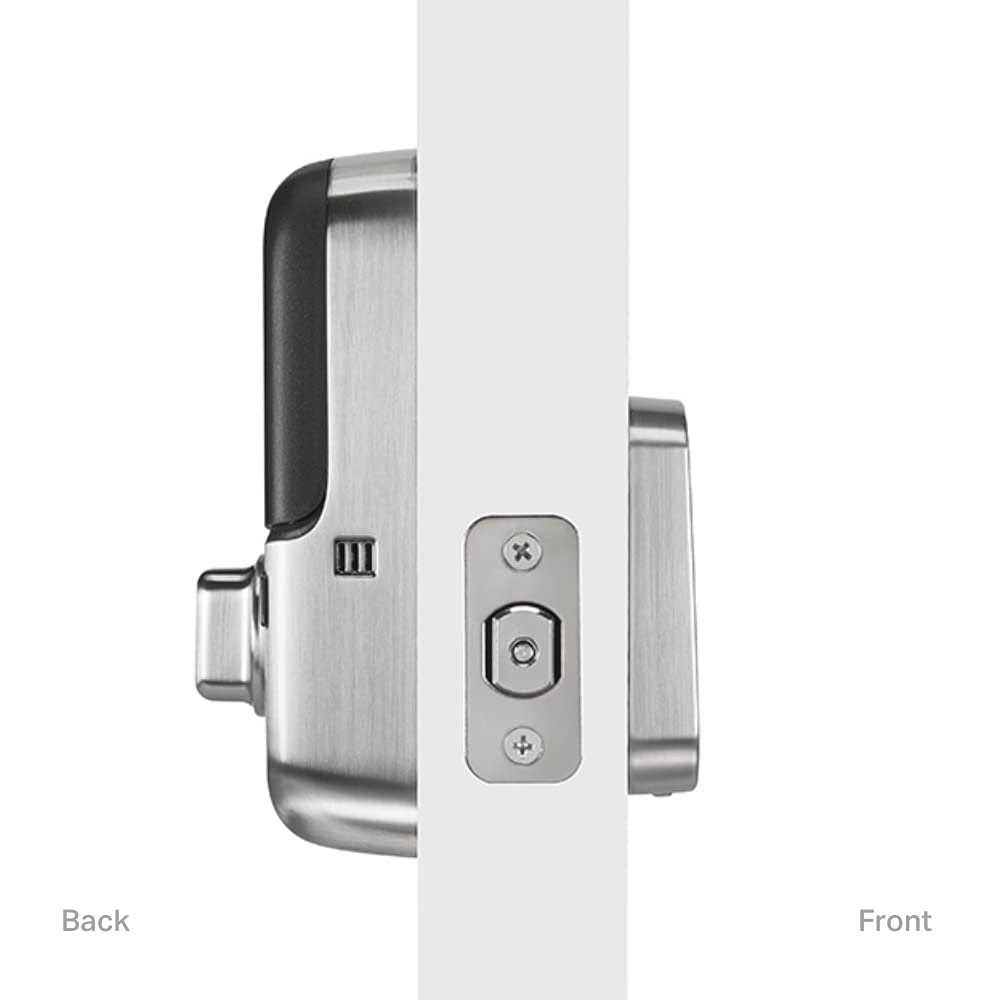 Yale D292 x 626 Deadbolt w/Thumbturn,Satin Chrome - Inhomebuy