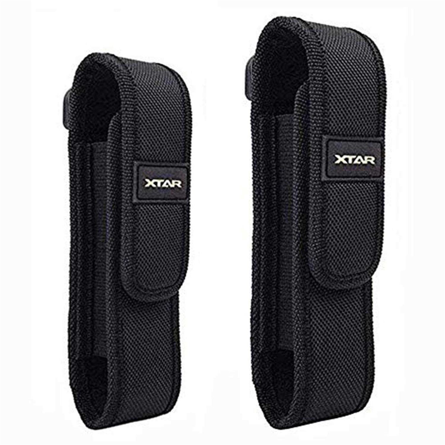 XTAR 2-Pack Flashlight Pouch Holster Holder for 5.9-8.2 Flash Light Compatible with FENIX UC30 UC35 E35 Surefire G2X 6P 6PX E2L UltraFire 501B 502B - Inhomebuy