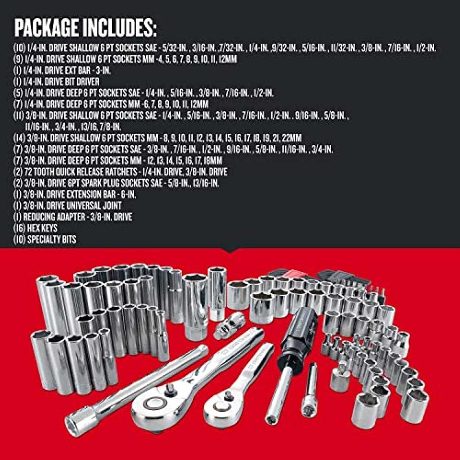 Craftsman mechanic’s tool set 115 pc - Inhomebuy