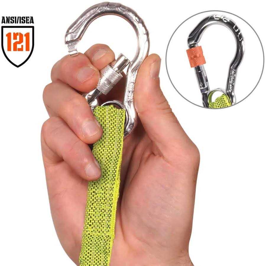 Ergodyne 3100 Squids Single Carabiner Tool Lanyard - Inhomebuy