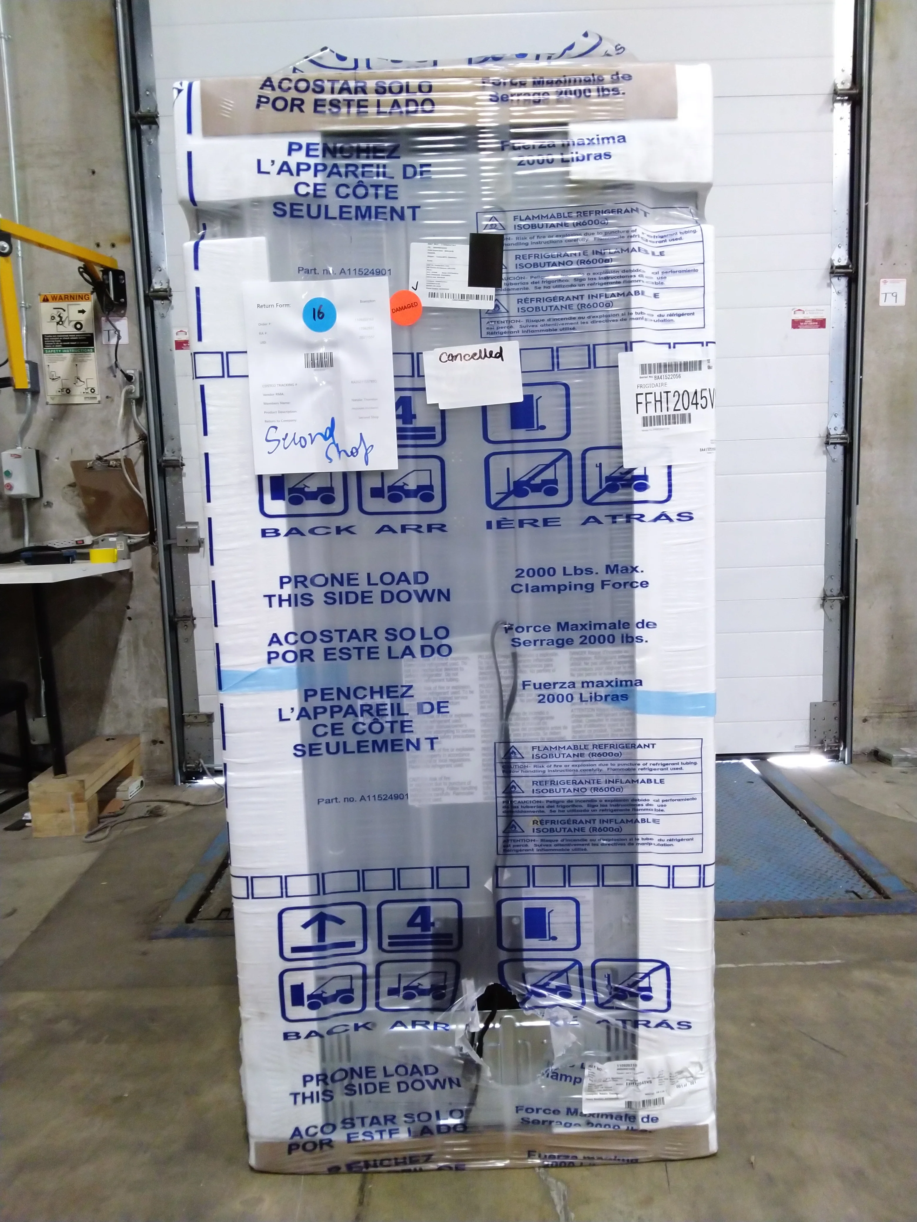 FRIGIDAIRE 30IN. 20 CU FT. TOP FREEZER REFRIGERATOR WITH AUTO-CLOSE DOORS - FFHT2045VS - Inhomebuy