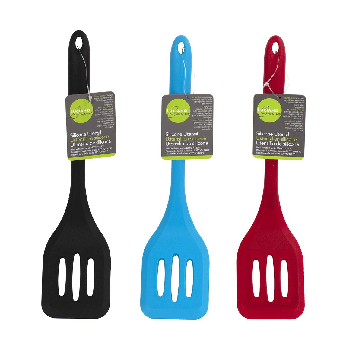 L.Gourmet Silicone Turner 11.5'' | 70274 - Inhomebuy