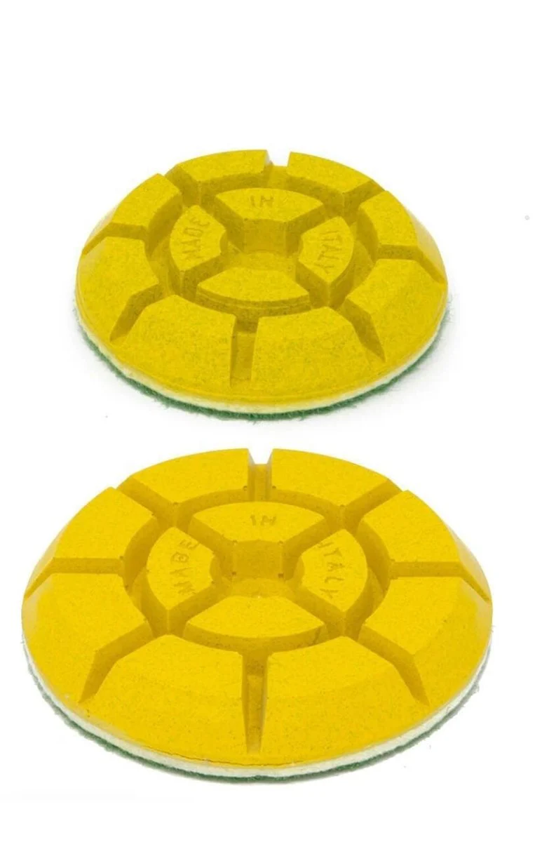 Jumpy Yellow Marble Polishing Disc - Inhomebuy