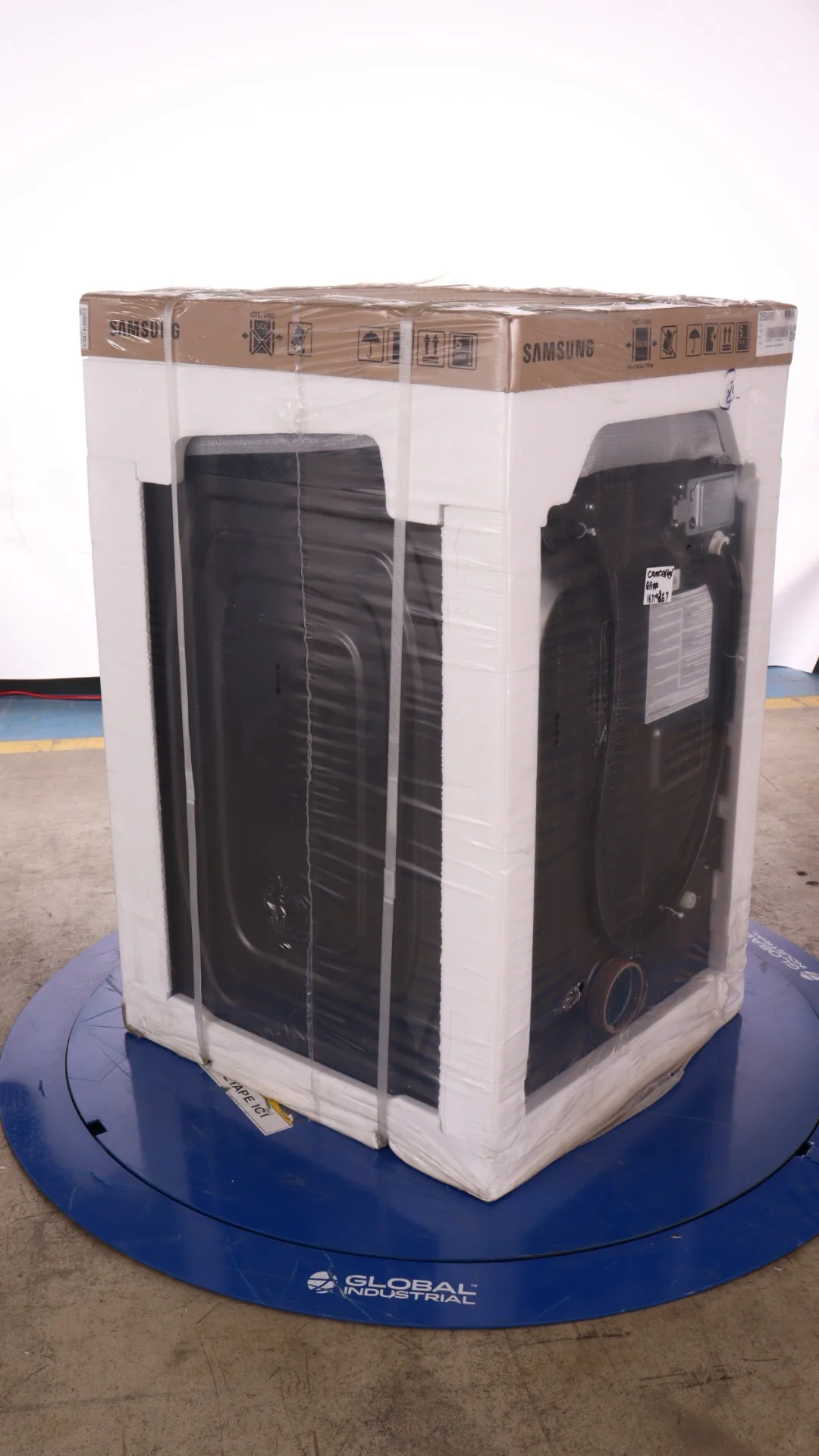 SAMSUNG 27 IN. 7.4 CU. FT. BLACK STAINLESS STEEL ELECTRIC DRYER WITH STEAM SANITIZE+ TECHNOLOGY - DV - Inhomebuy