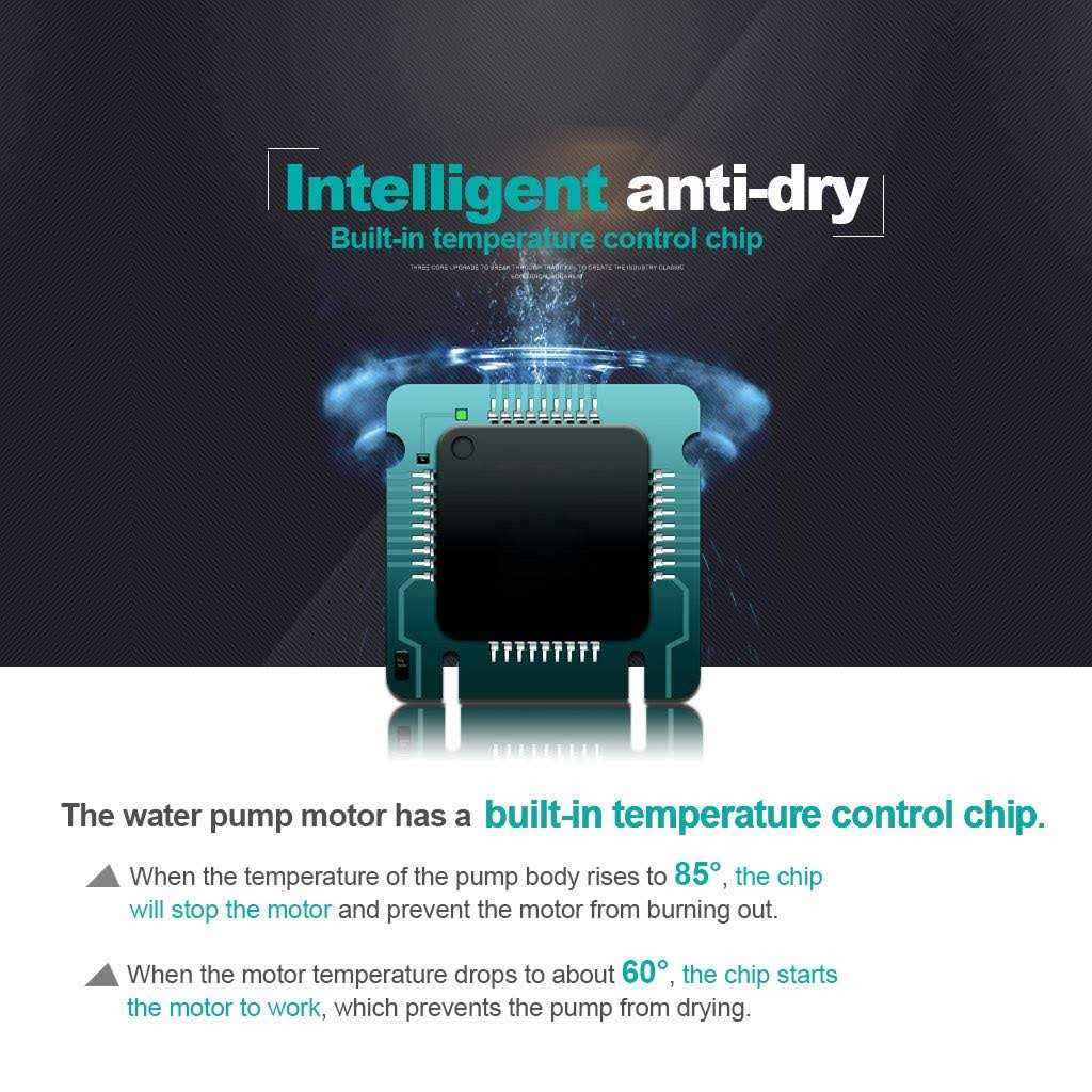 Upettools Submersible Water Pump Ultra Silence Circulation Multifunctional Water Pump with Handle for Pond - Inhomebuy