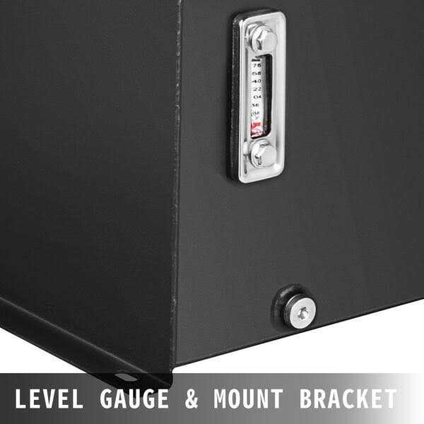 VEVOR Hydraulic Fluid Tank Reservoir 10 Gal Fuel Tank Heavy Duty Hydraulic Steel Fluid Tank - Inhomebuy