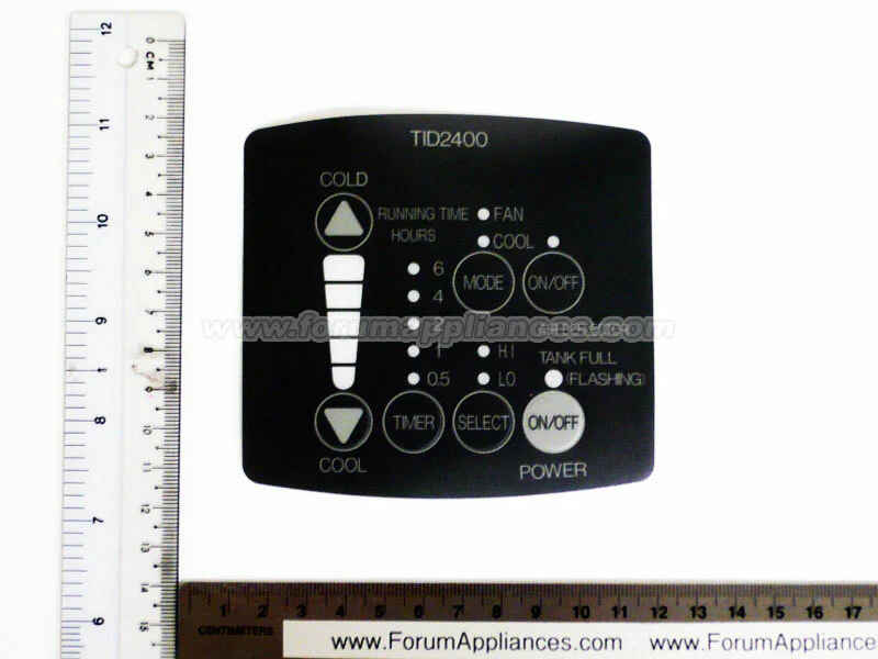 TID2400-STKR | Panel Sticker for TID-2400 [DISCONTINUED] - Inhomebuy