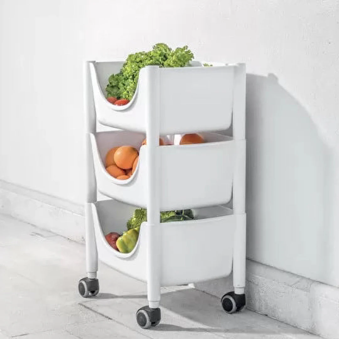 Hold&Roll Trolley Matt Grey - Inhomebuy